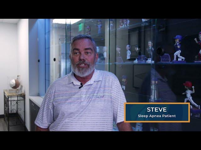 Denton sleep apnea patient Steve