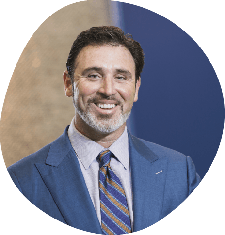 Smiling man in suit